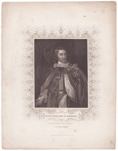 antique portrait from Pepys Diary